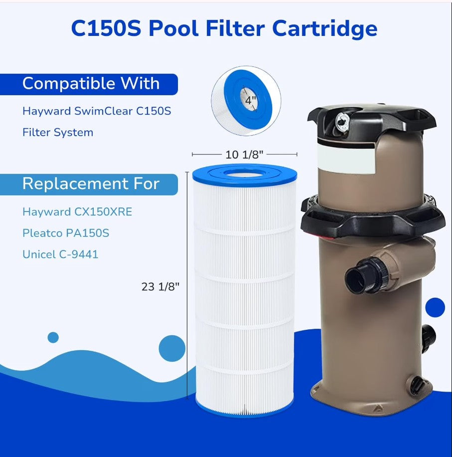 Unicel Replacement Filter Cartridge 150 Sf Hayward C150S | C-9441