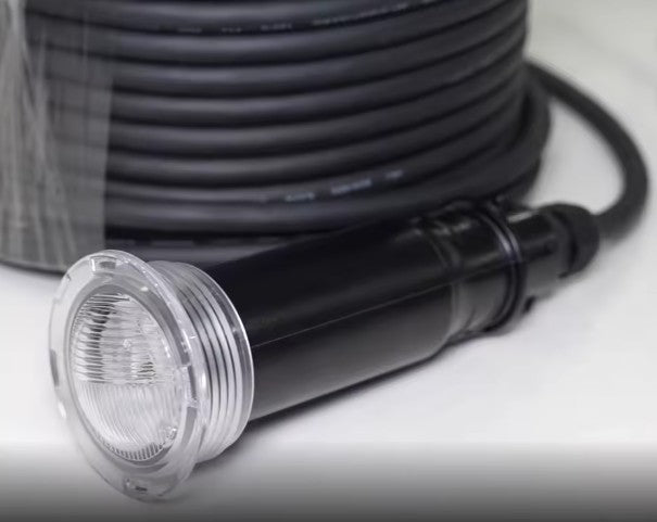 12 WATT NICHELESS POOL LED LIGHT RGB 100' 12V