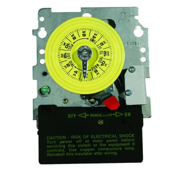 Intermatic T104M 24-Hour DPST Mechanical Time Switch Mechanism, 208–277V
